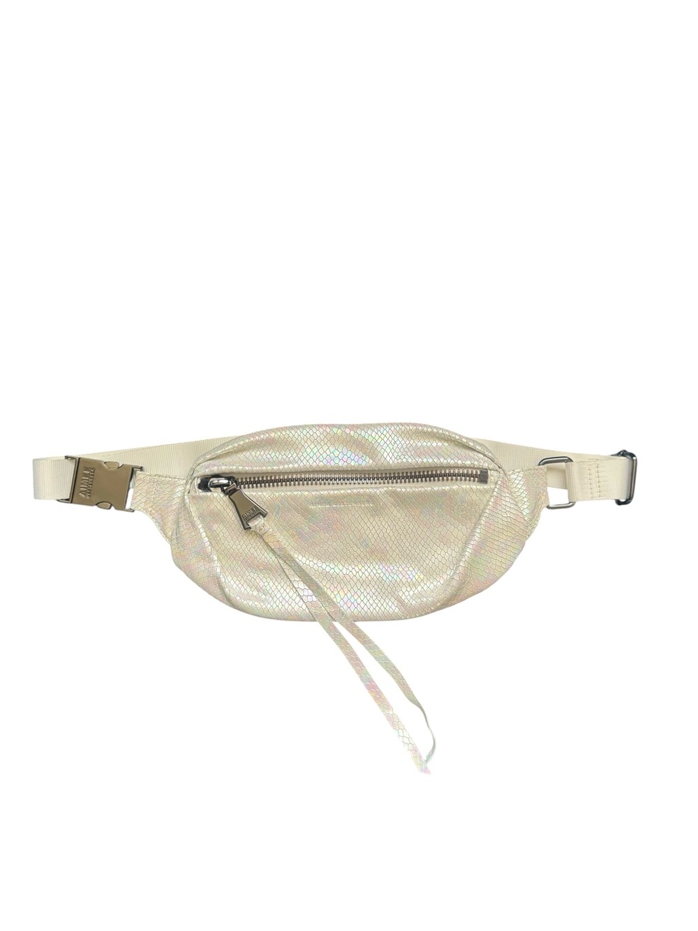 NWOT Aimee Kestenberg Hologram Snake Milan Convertible Bum Bag